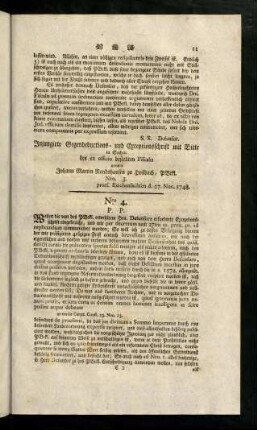 11-16, Nro. 4 - 6; Urtheil; Status causae