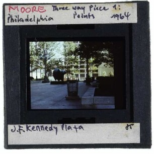 Philadelphia, Moore, Three Way Piece No. 1: Points,Moore, Three Way Piece No. 1: Points
