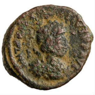Münze, Aes 4, 15. Mai 392 bis 17. Januar 395 n. Chr.