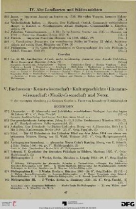 V. Buchwesen (Nr. 852-955)