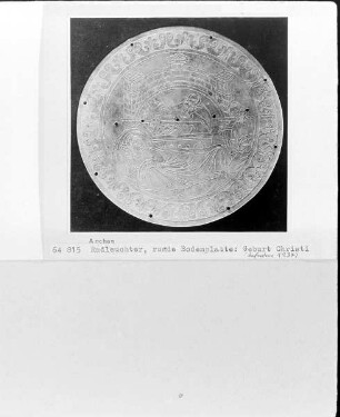 Bodenplatte des Barbarossaleuchters
