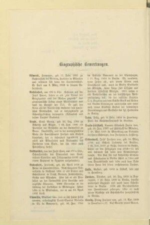Bibliographische Bemerkungen