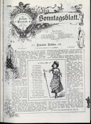 Ausgabe vom Sonntag, den 07. Februar 1892.