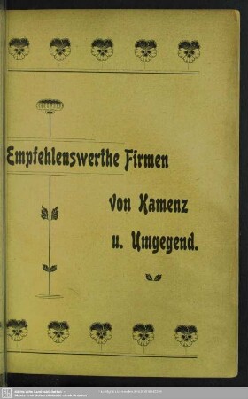 Anzeigen : Empfehlenswerte Firmen von Kamenz und Umgegend