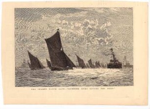 The Thames Barge Race - "Running Home before the Wind"
