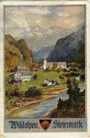 Wildalpen, Postkarte des Deutschen Schulvereins Nr.553
