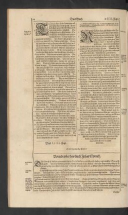 Das buch Jesus Syrach.