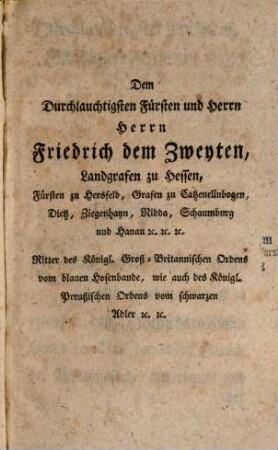 Vom Surrogat der Hand- und Spanndienste : Zwo Abhandlungen, denen die Hochfürstlich Hessen-Casselische Gesellschaft des Ackerbaues und der Künste am 5. März 1775 den Preis zuerkannt hat. Nebst einer Vorrede vom Ursprung und Einrichtung dieser Gesellschaft