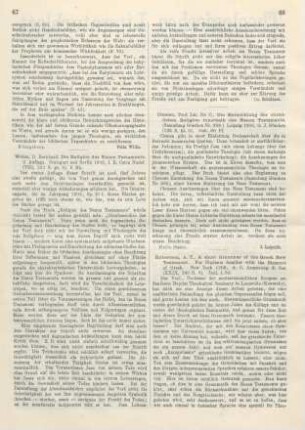 68-69 [Rezension] Robertson, Archibald Thomas, A short grammar of the Greek New Testament
