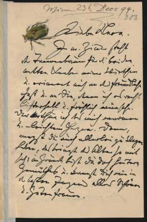 Brief an Clara Schumann : 23.12.1894