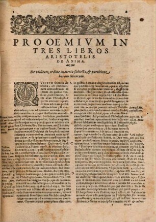 Commentarii Collegii Conimbricensis Societatis Iesv, In Tres Libros De Anima Aristotelis Stagiritae : Cum Indice verum praecipuarum