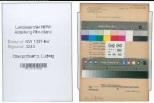 Entnazifizierung Ludwig Oberpottkamp , geb. 11.05.1913 (Fahrradhaendler)