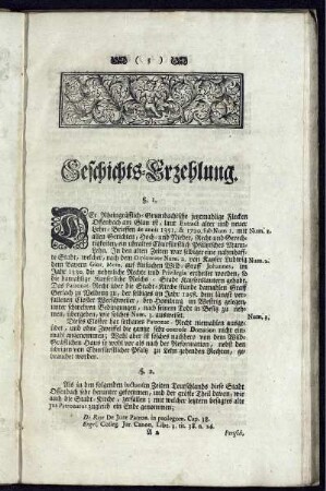 Geschichts-Erzehlung.