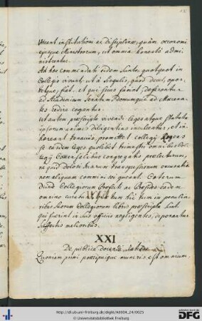 [fol. 12] De publica docendi ratione