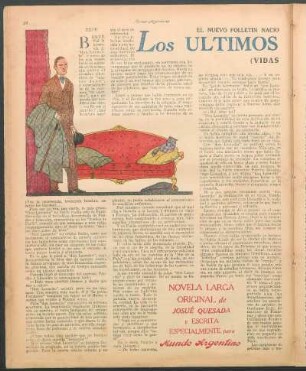 Los últimos rosales : El nuevo folletín nacional de Mundo Argentino