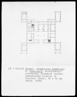 architektonische Studien in Italien