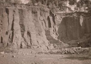 Leisnig, Bruch : Bruch im Leisniger Quarzporphyr des Westewitzer Schanzenberges