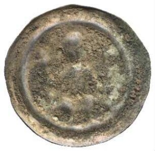 Fundmünze, Brakteat, 1254 - 1295