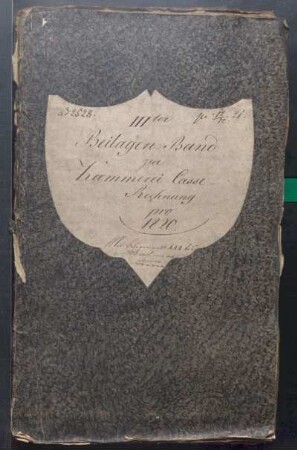 IX A 1 - Alte Stadtrechnungen (1820)