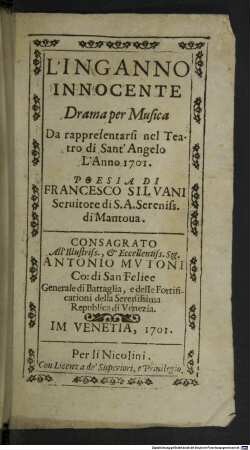 L' inganno innocente