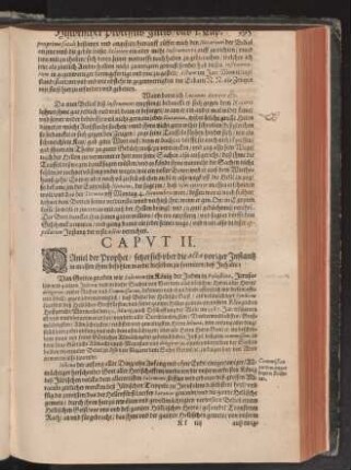 Capvt II.