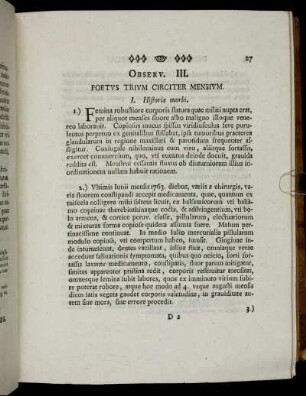 Observ. III. Foetus Truim Circiter Mensium.