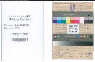 Entnazifizierung Arthur Rother , geb. 02.06.1892 (Beamter)