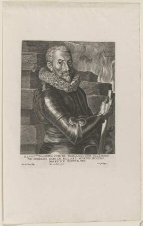 Bildnis des Ioannes Tserclaes de Tilli de Morbays