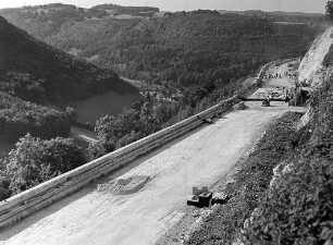 Planum bei Brücke "Steinernes Weib", km 151,704