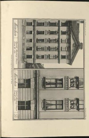 D. Fassade Maxburg Strasse. Detail Maxburg Strasse