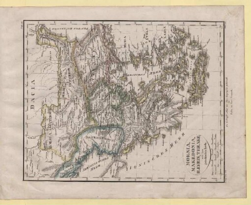 Moesia, Makedonia, Illyris, Thrake, mit den griechischen Inseln