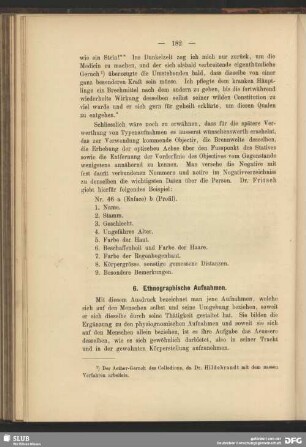 6. Ethnografische Aufnahmen
