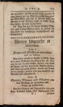 Allerley Ungeziefer zu vertreiben.