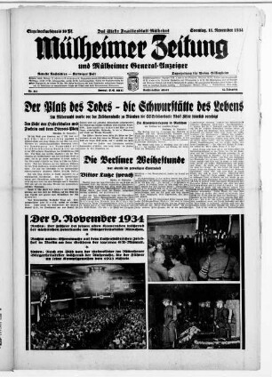 Mülheimer Zeitung und Mülheimer General-Anzeiger. 1934-1934