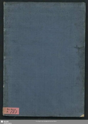 Telemachus in Athenaeo - Mscr.Dresd.e.125 : Comoedia Heroica à Servulorum ac Subditorum Minimo Josepho Wilczynski demississimè oblata Vtâ Martij MDCCXXXVII. Dresdae