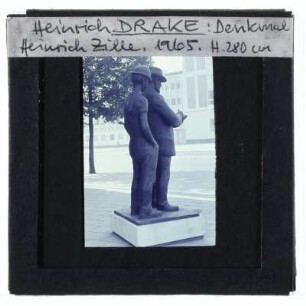 Drake, Heinrich-Zille-Denkmal