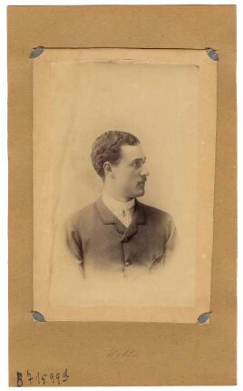 Portrait des Schauspielers Georg Kothe