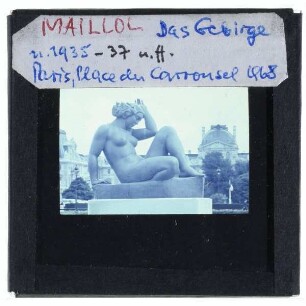 Paris, Maillol, La Montagne
