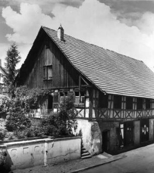 Bauernhaus in Schwaben (wahrscheinlich nahe Niederstaufen)