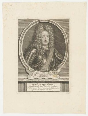 Bildnis des Iean Baron de Churchill et Comte de Marlborough