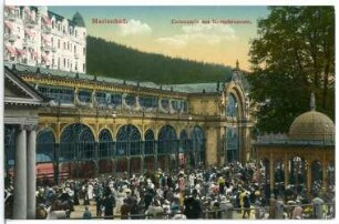 Marienbad. Kreuzbrunnen-Kolonnade (1888-1889) : Marienbad. Kreuzbrunnen-Kolonnade (1888-1889; H. Miksch, J. Niedzielski)
