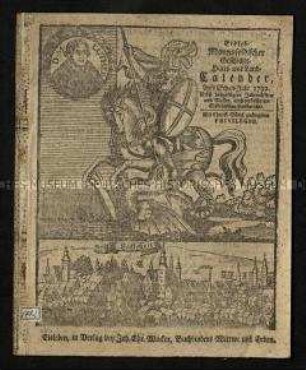 Geschichtskalender für Eisleben/Mansfeld 1792