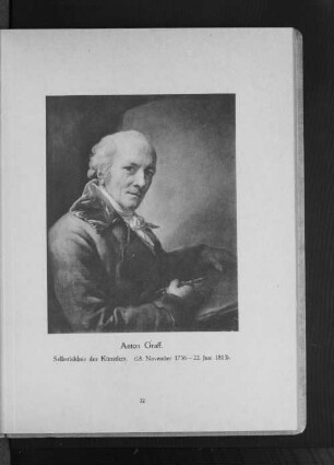 Selbstbildnis des Künstlers. (18. November 1736 - 22. Juni 1813)