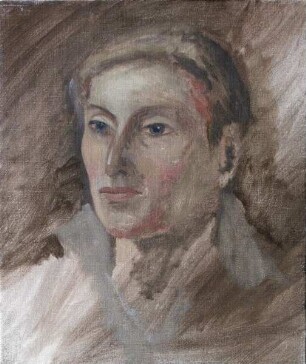 Bildnis der Frau des Künstlers (unvollendet)