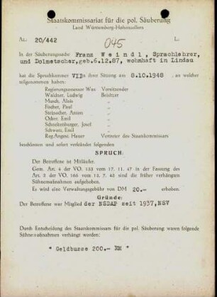 Weindl, Franz