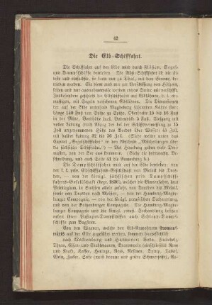 Die Elb-Schifffahrt