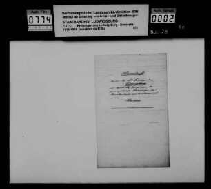 Verzeichnis der von der Kreisregierung Ludwigsburg aufgrund des Sozialistengesetzes verbotenen Vereine