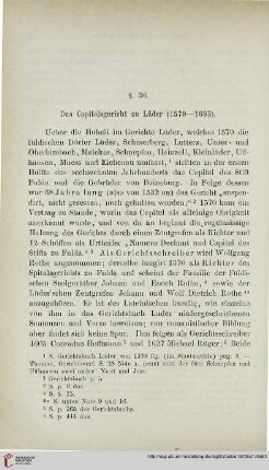 § 36: Das Capitelsgericht zu Lüder