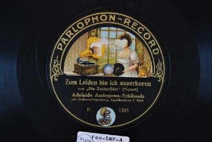 Zum Leiden bin ich auserkoren : aus "Die Zauberflöte" / (Mozart)