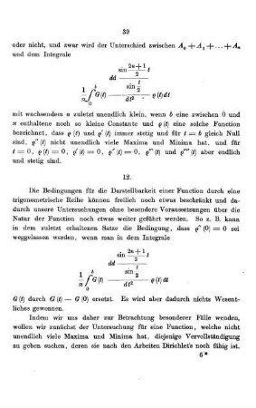 Betrachtung besonderer Fälle - § 12. Functionen, welche nicht unendlich viele Maxima und Minima haben.